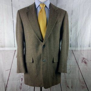 Zylos George Machado 42L CamelHair Blend Multicolor Birdseye Blazer Sport Coat